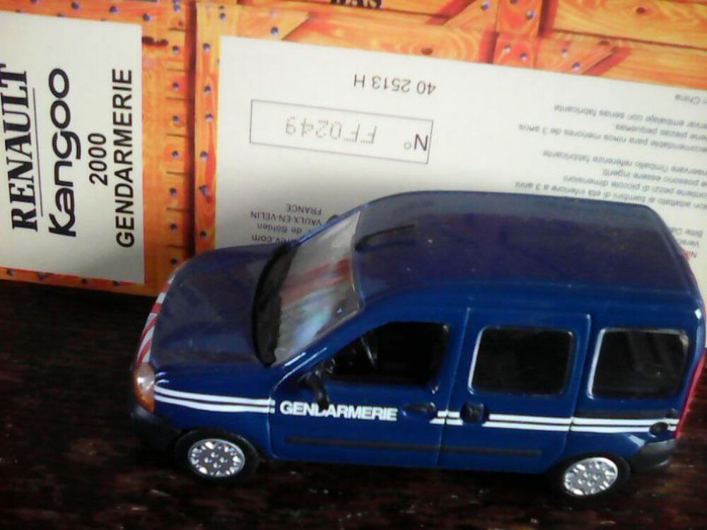 Voiture Renault Kangoo 2000 Gendarmerie 1/43 Norev 