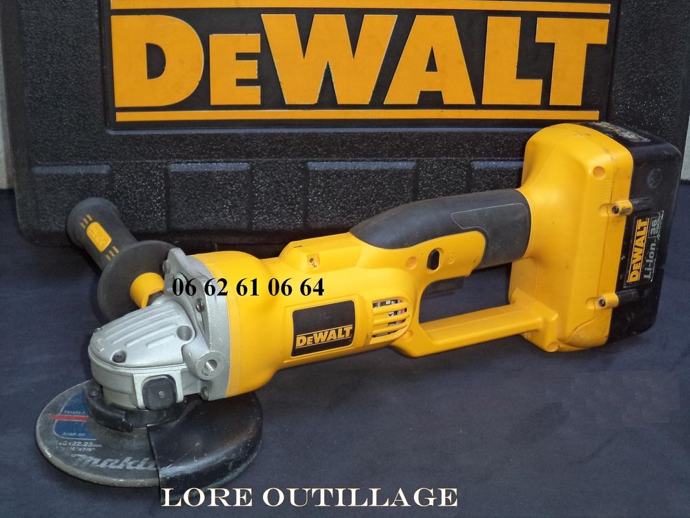 DEWALT DC415 - Meuleuse - Disqueuse Bricolage