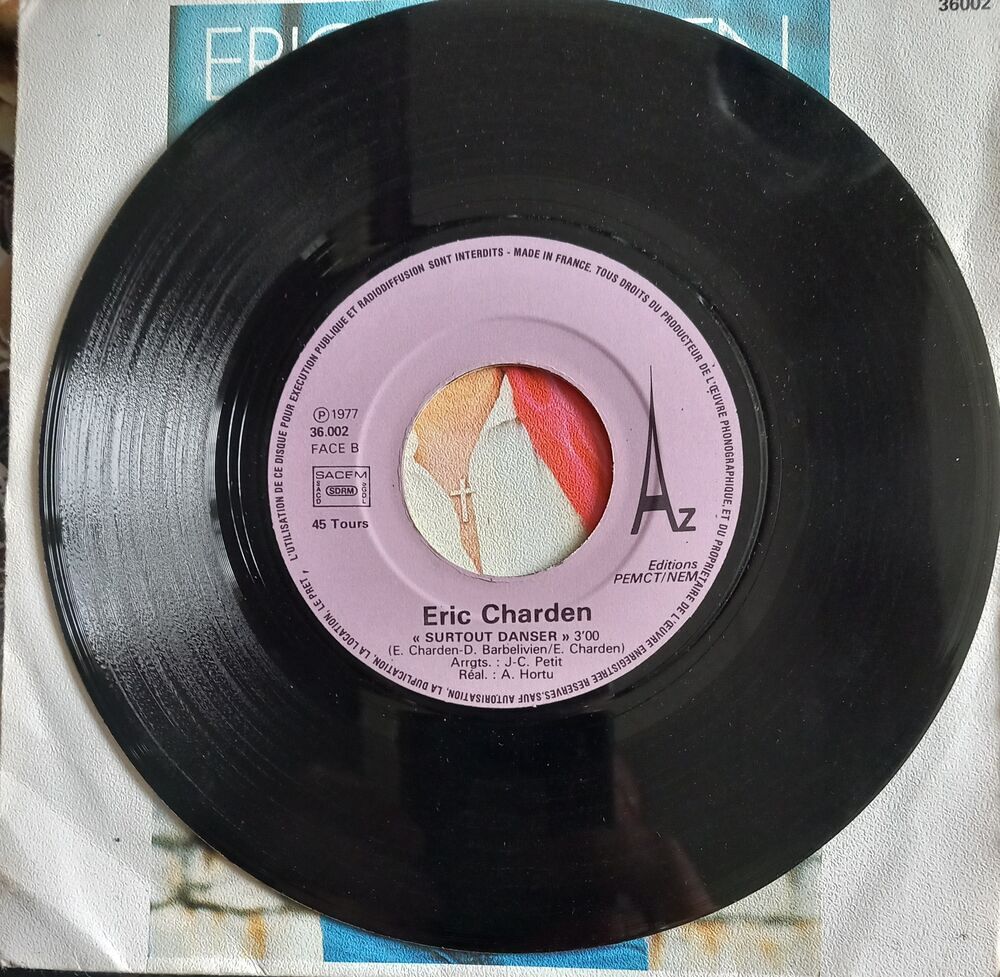 STONE ET CHARDEN / 5X DISQUES VYNIL 45 TOURS / CD et vinyles