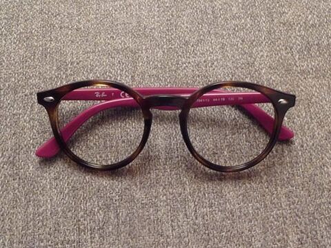 Monture/ Lunette de Vue Rond Pantos Marron et Rose- Ray Ban 35 Paris 15 (75)