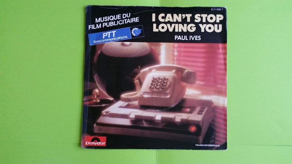 I CAN'T STOP LOVING YOU - PAUL IVES CD et vinyles