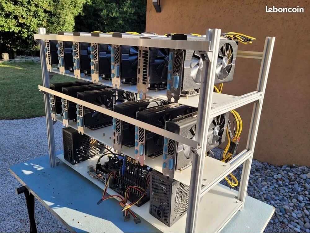 ferme minage 64 gpu 8GB Matériel informatique