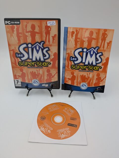 Jeu PC Les Sims Superstar Disque Additionnel complet Clé CD 2 Vulbens (74)