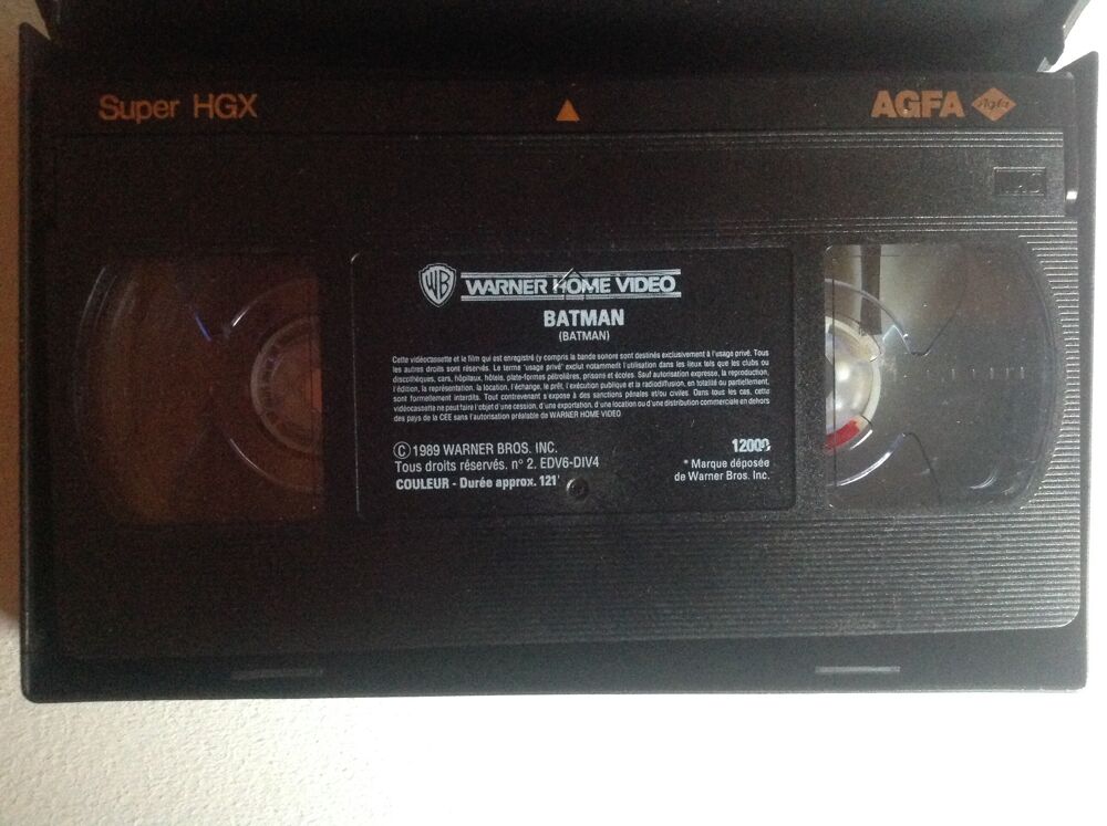 BATMAN JACK NICHOLSON MICHAEL KEATON K7 VID&Eacute;O Envoi Possible DVD et blu-ray
