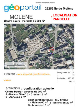  Maison à vendre 3 pièces 60 m²