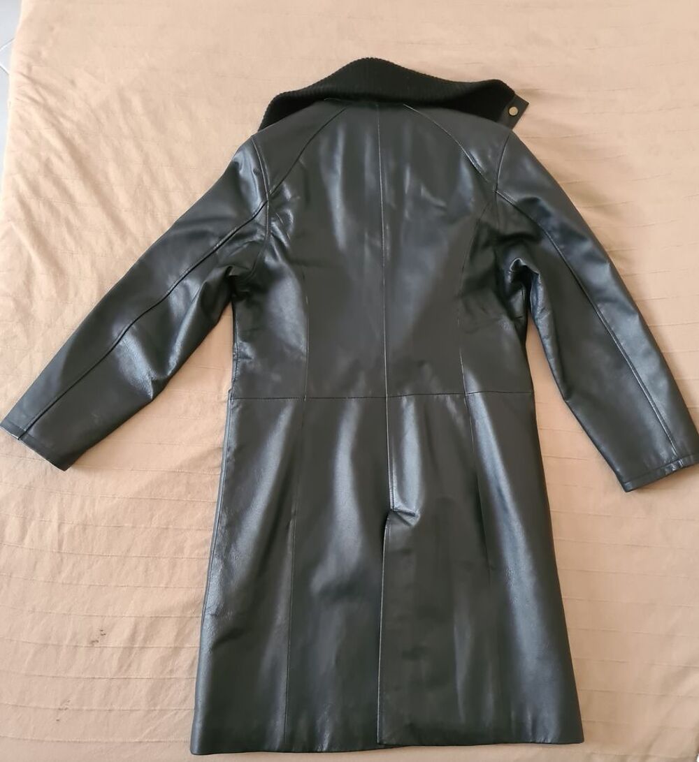 Manteau en cuir Vêtements
