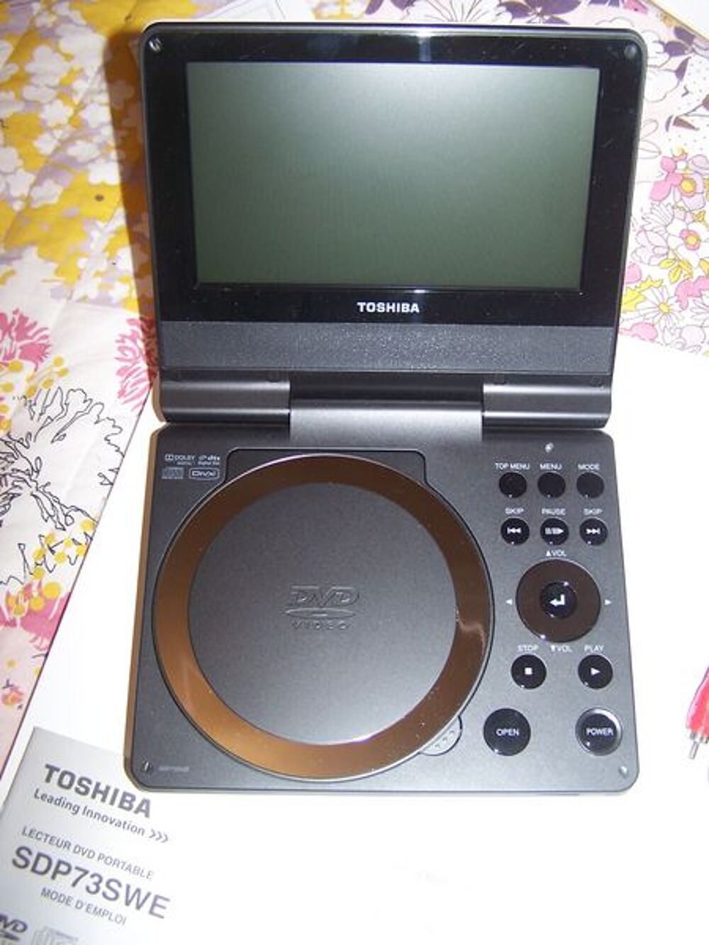 Lecteur DVD Portable Photos/Video/TV