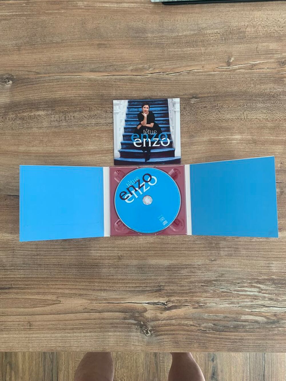 CD Enzo " T&ecirc;tue " CD et vinyles