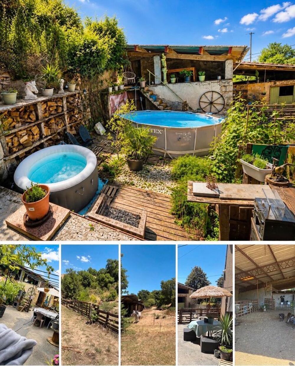 Vente Ferme oe¨ LA PROPRIETE DES DEUX MAISONS €