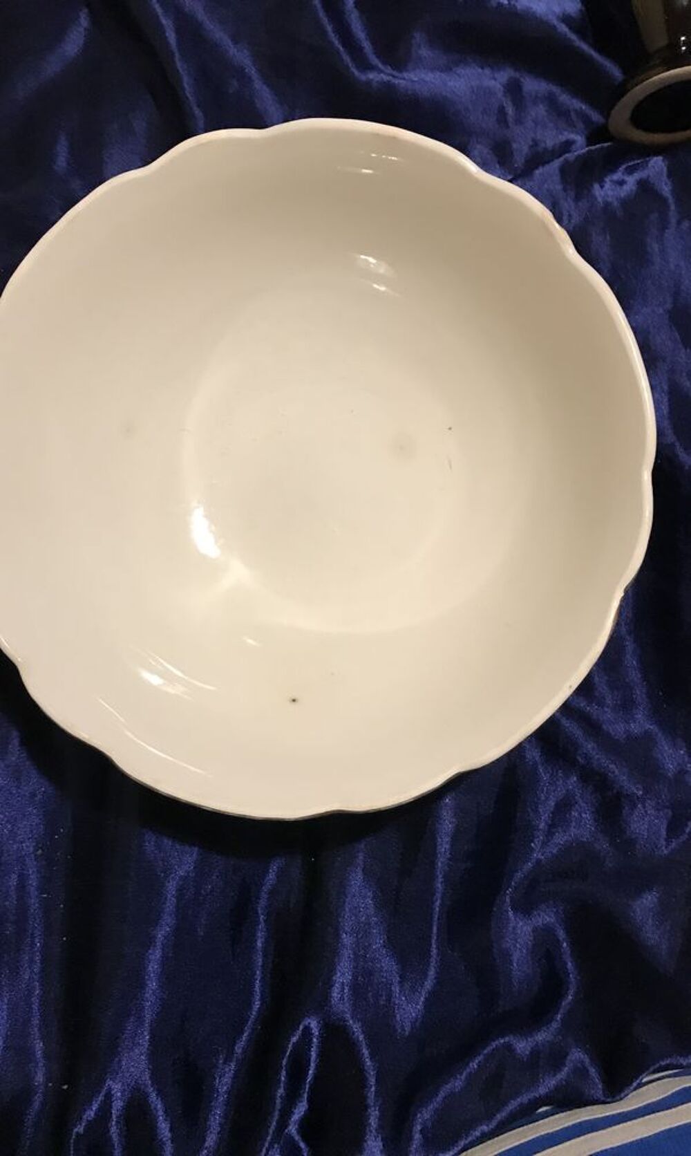 saladier ancien en porcelaine de paris XIX eme si&egrave;cle Décoration