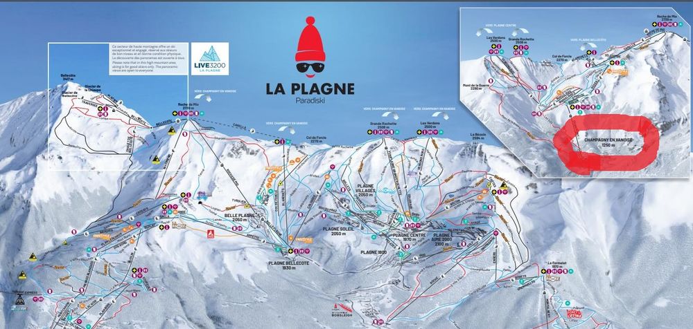   Chalet 10 /12 pers Paradiski La Plagne Champagny  Rhône-Alpes, Champagny-en-Vanoise (73350)