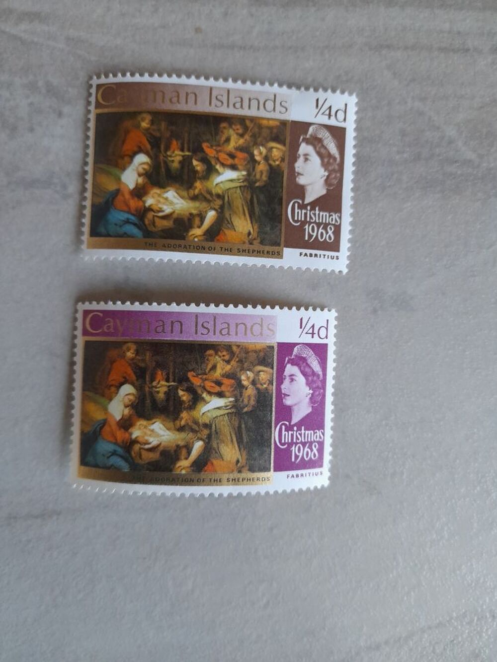 64 TIMBRES ROIS et REINES d'ANGLETERRE 