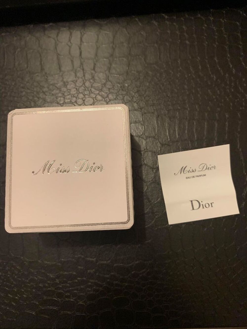 Coffret miniature/bracelet Dior 