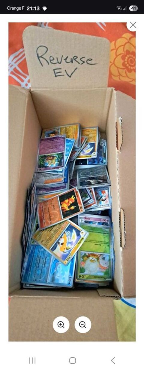 400 cartes pokemon reverse. 180 Arpajon (91)