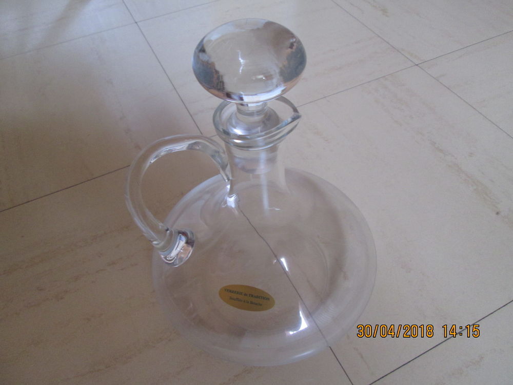 carafe de d&eacute;cantation Décoration