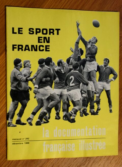 Le Sport en France - La Documentation Fran�aise 1968 5 Roissy-en-Brie (77)
