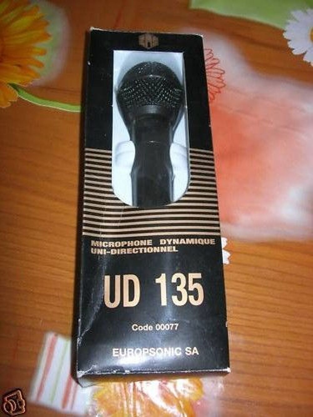 EUROPSONIC UD135 - Microphone dynamique uni-directionnel Audio et hifi