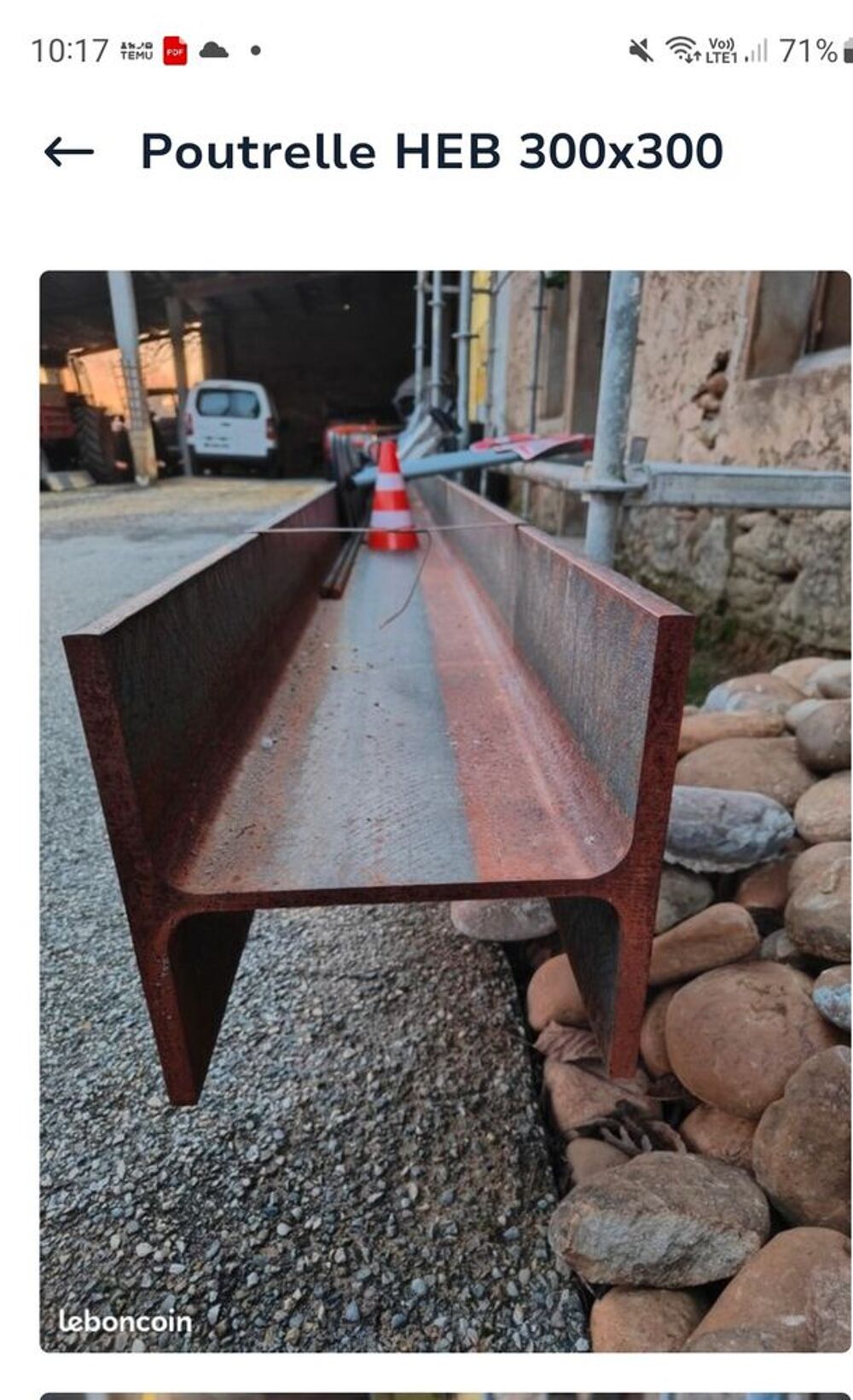 Poutrelle heb Bricolage