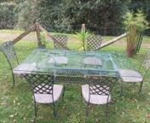 table en fer forg et ses 6 chaises 0 Bassussarry (64)