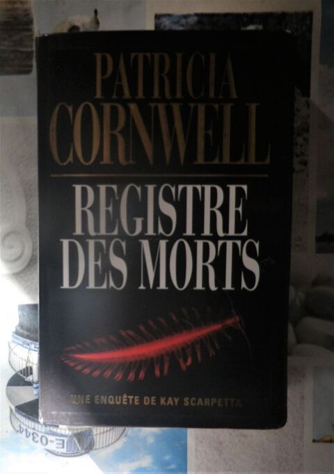 REGISTRE DES MORTS de Patricia CORNWELL Grand Livre du Mois 5 Bubry (56)