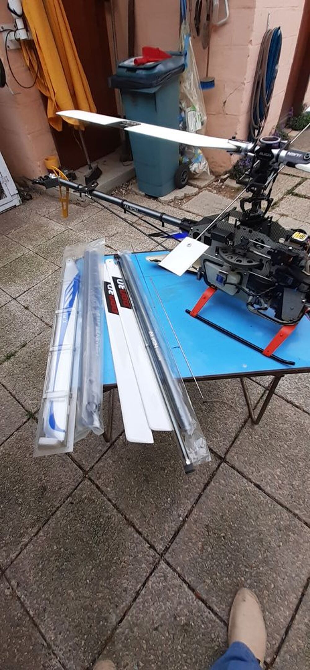 h&eacute;lico trex 600 Sports