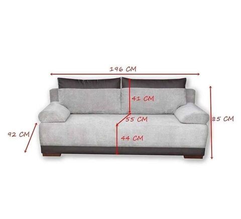 Canap� convertible 3 places 80 Les �parres (38)