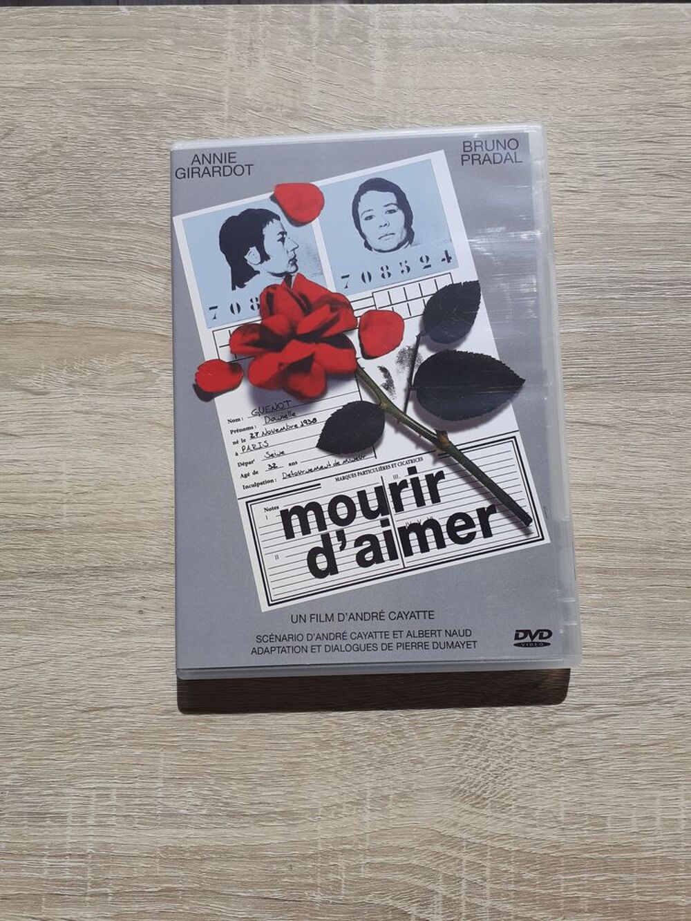 DVD " Mourir d' AIMER " . DVD et blu-ray