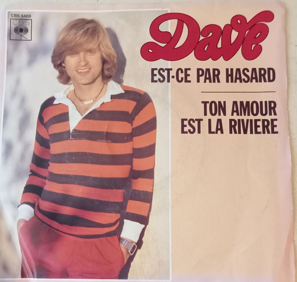 DAVE / 5 X DISQUES VYNIL 45 TOURS CD et vinyles