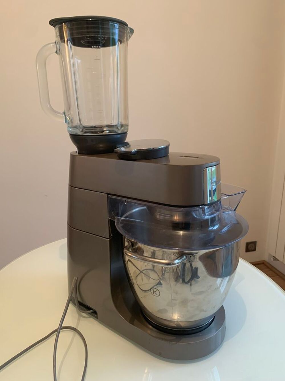 KENWOOD Robot P&acirc;tissier Titanium Chef XL 1700 W - Bol 6,7 L Electroménager