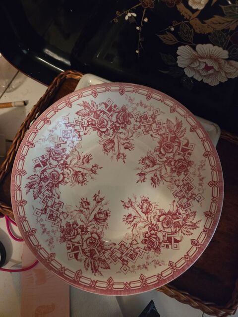 6 assiettes Sarreguemine Puiseux-en-France (95)