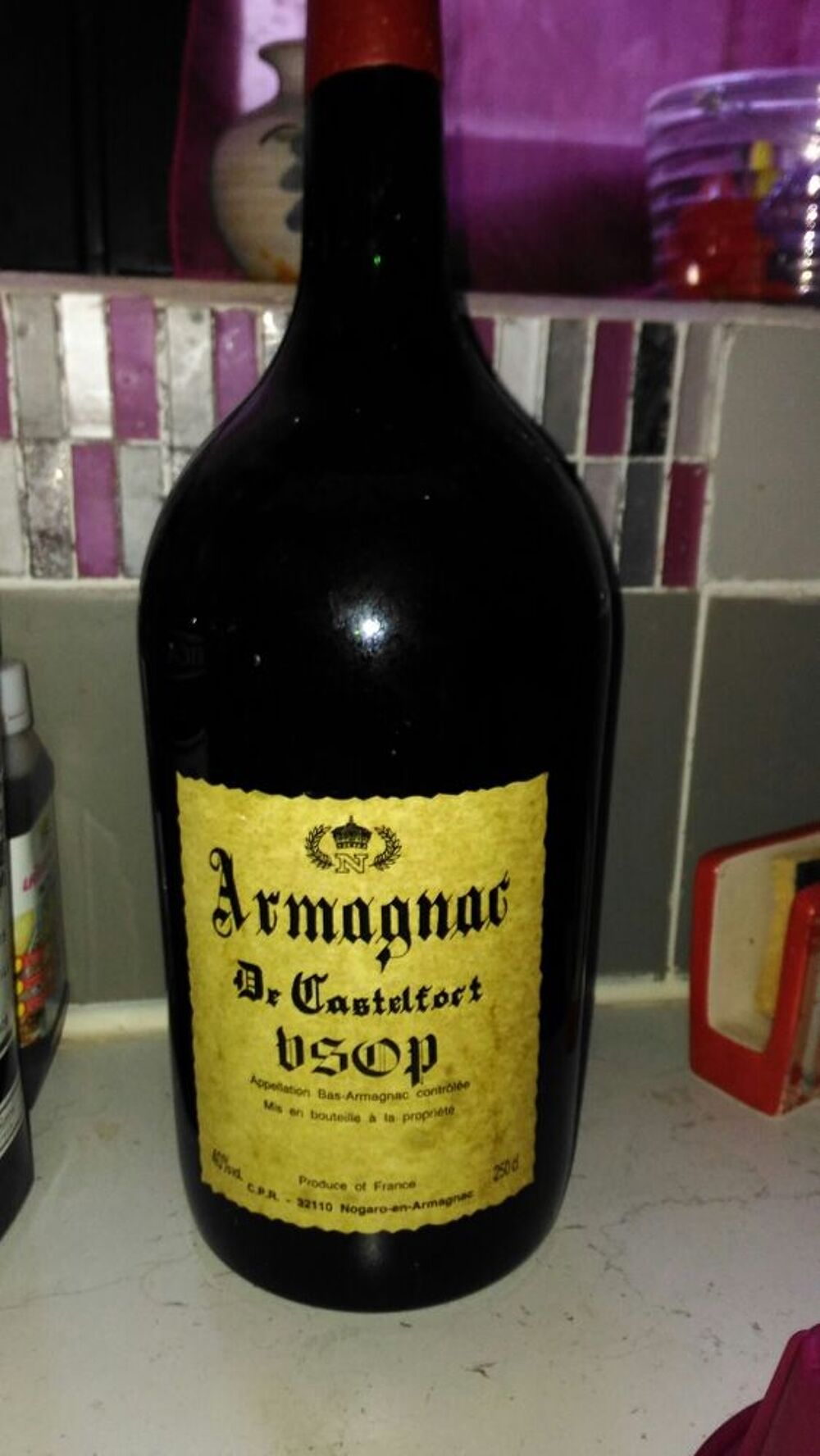 bouteille armagnac 