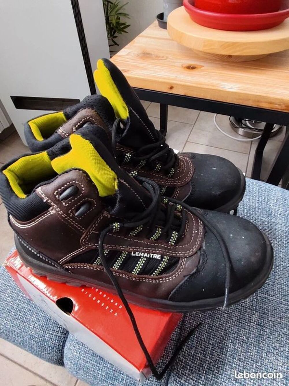 Chaussures de s&eacute;curit&eacute; montantes Danube S3 Lemaitre pointure Chaussures