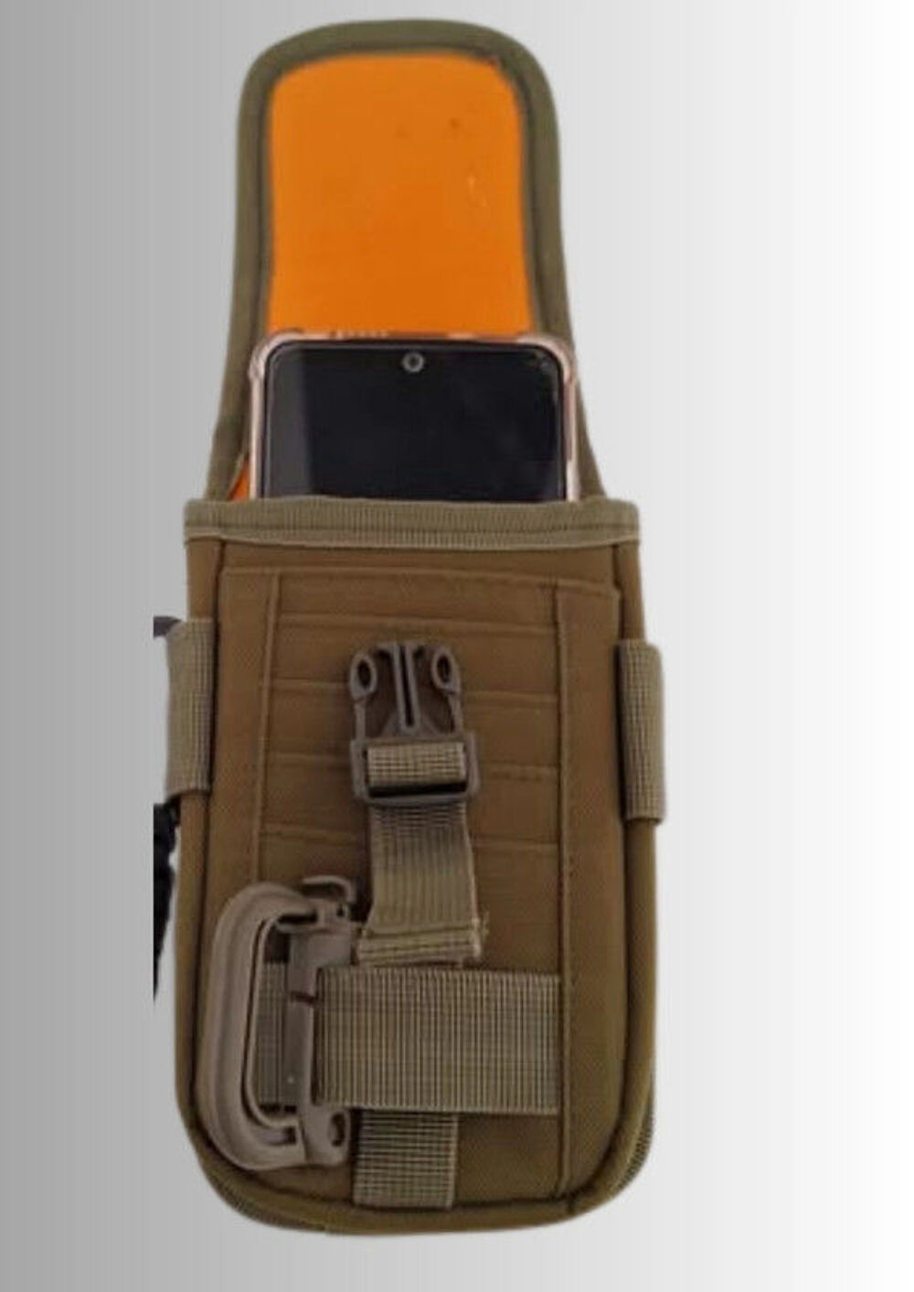 &Eacute;tui de t&eacute;l&eacute;phone portable et CB avec fixation Molle Sacoche Sports