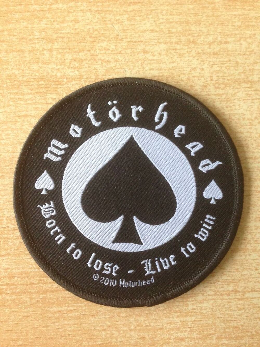 &Eacute;cusson groupe de hard rock motorhead diam. 9 cm 