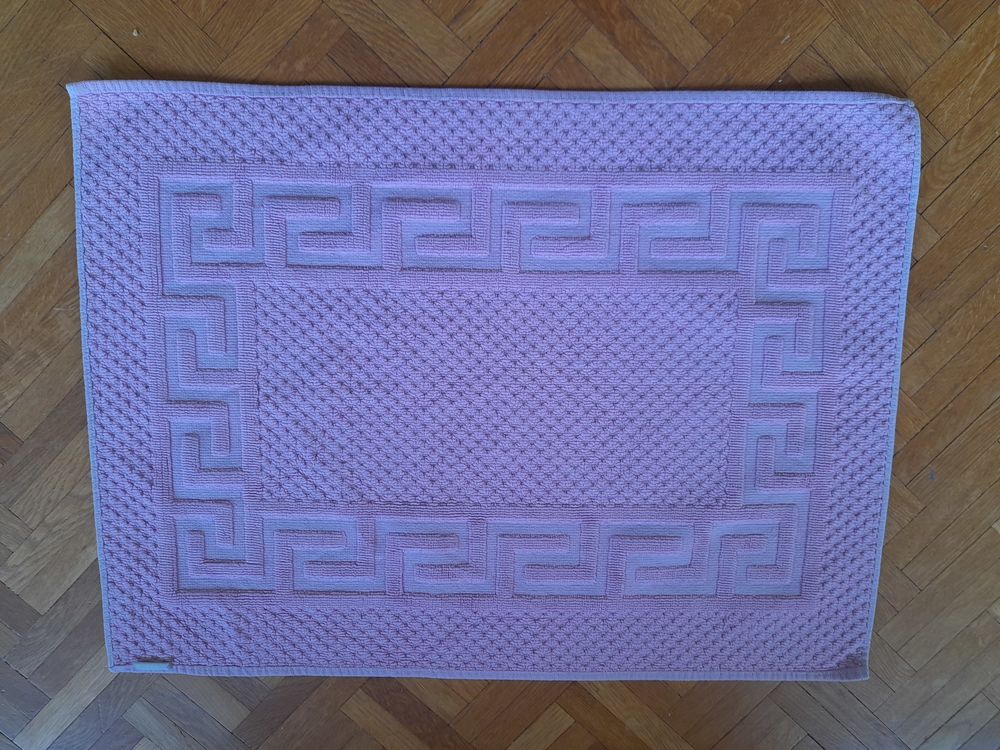 Tapis de bain rose Décoration