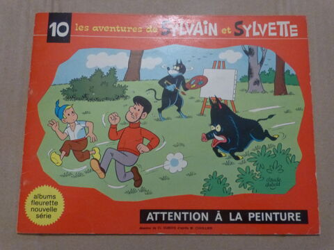 BD SYLVAIN ET SYLVETTE N° 10 ATTENTION A LA PEINTURE  6 Brest (29)