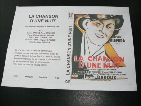 Film :   La chanson d'une nuit    1933 35 Saint-M�dard-en-Jalles (33)