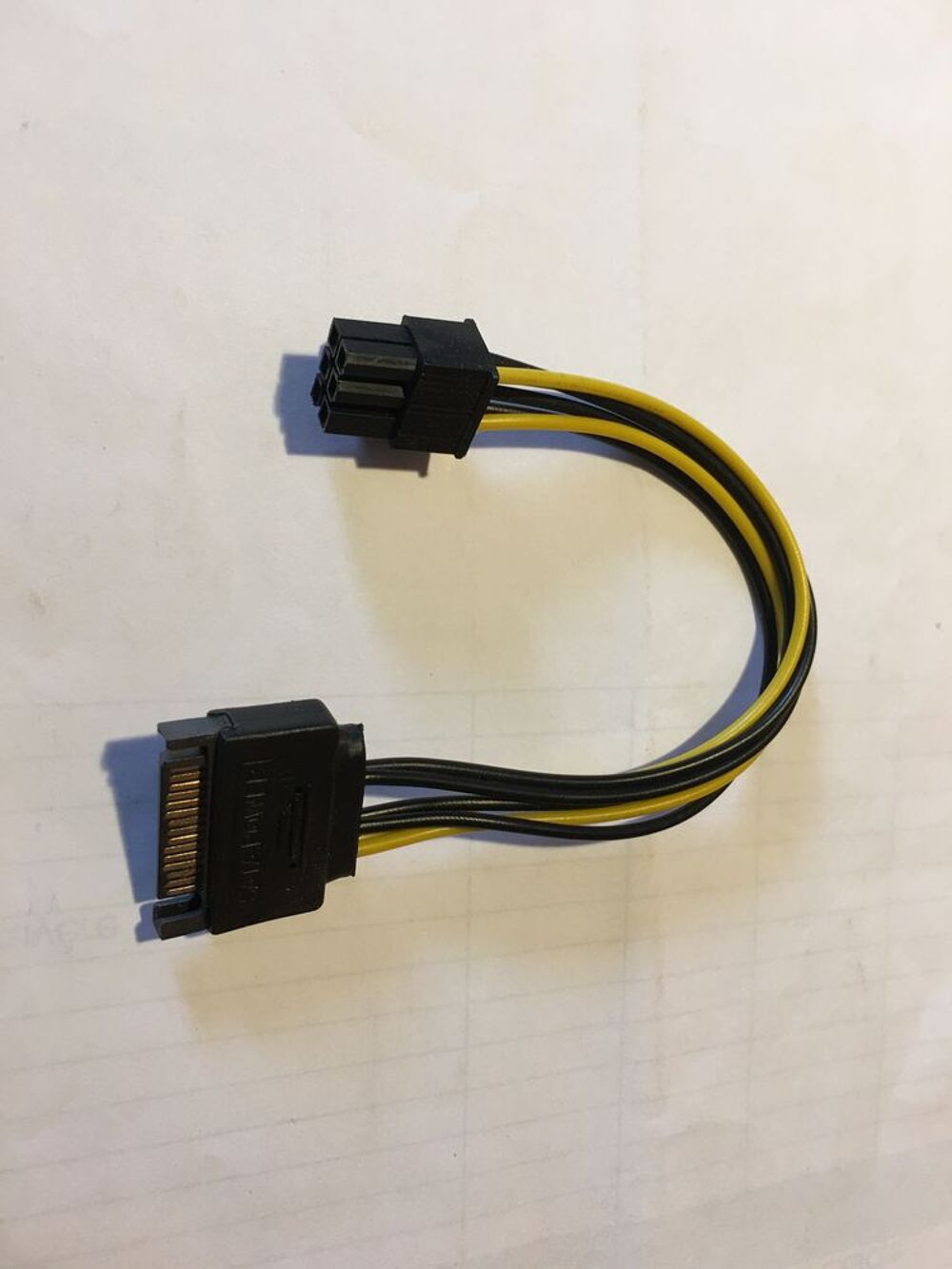 cable sata vers 6pin Matriel informatique