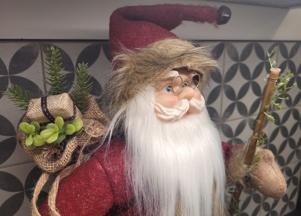 Grand P&egrave;re No&euml;l de d&eacute;coration. Décoration
