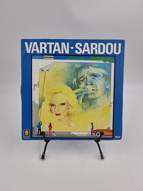 Vinyle 45 tours Vartan - Sardou avec fourreau 2 Vulbens (74)