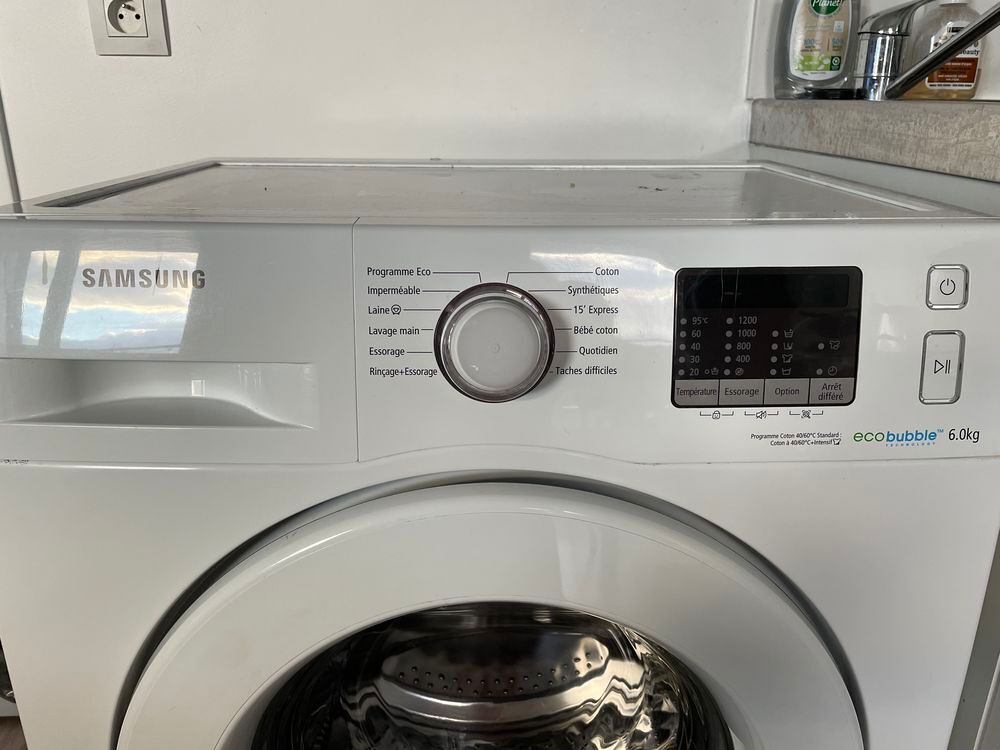 Machine &agrave; laver Samsung 6 kgs Electroménager
