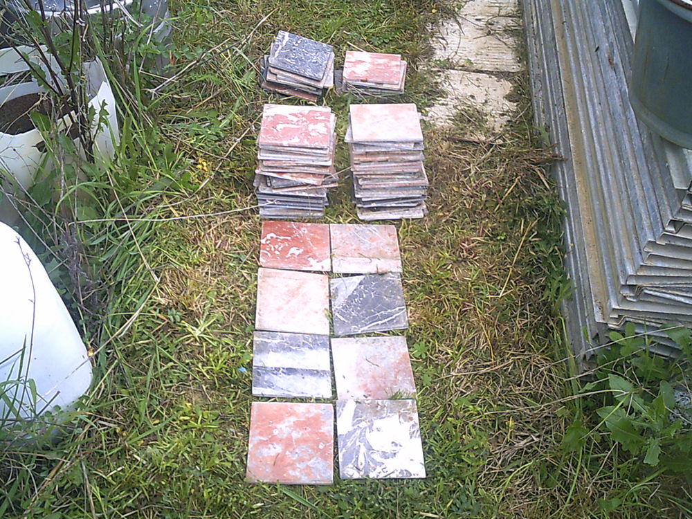 CARREAUX FA&Iuml;ENCE MARBRE ANCIEN Bricolage