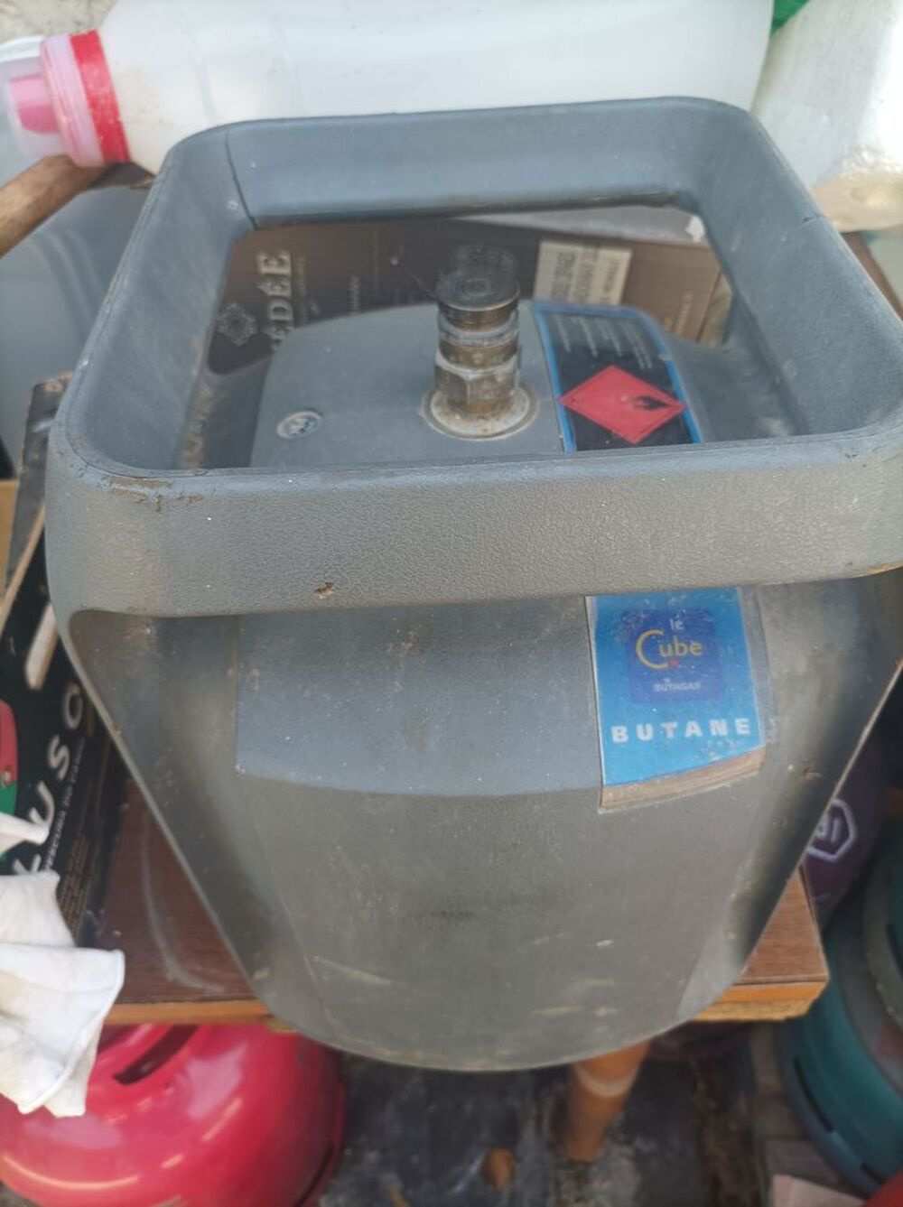 Charge Cube Gaz Butane Butagaz 6 kg neuve Electroménager