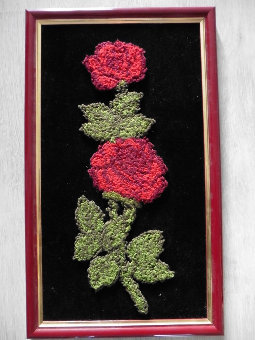 Tableau de tige de roses Décoration