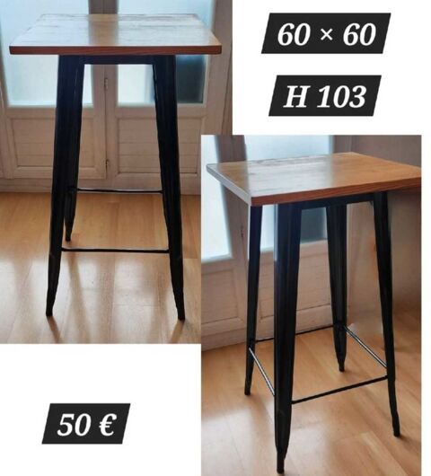 table haute 50 Montreuil (93)