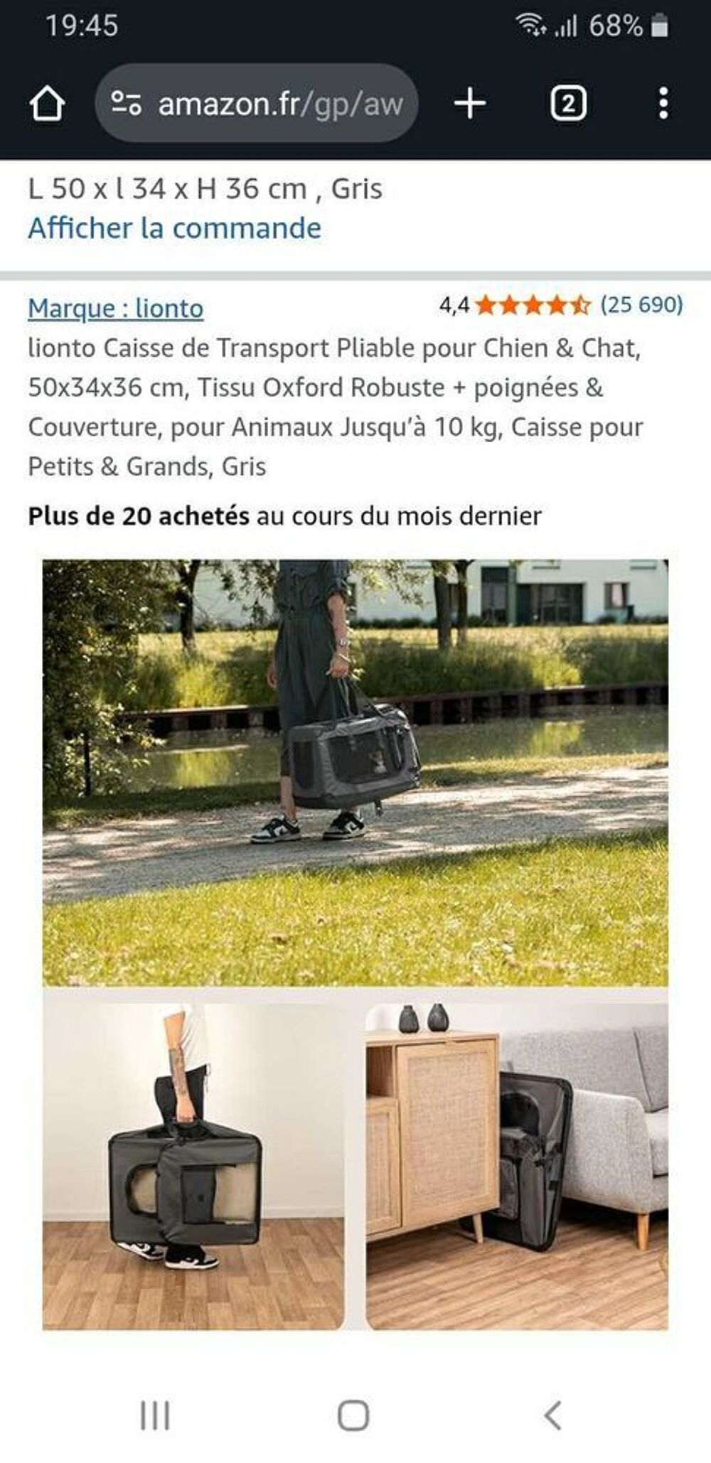 CAISSE DE TRANSPORT PLIABLE POUR CHIEN Bricolage
