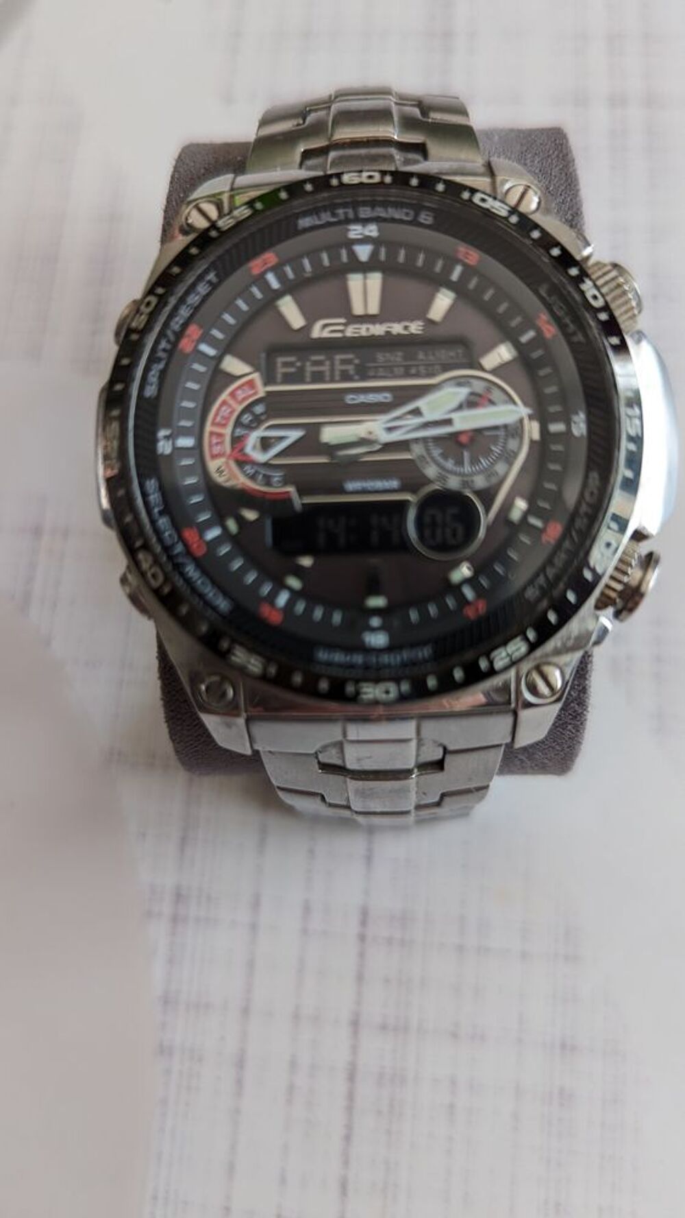 Chronom&egrave;tre Edifice solaire Bijoux et montres