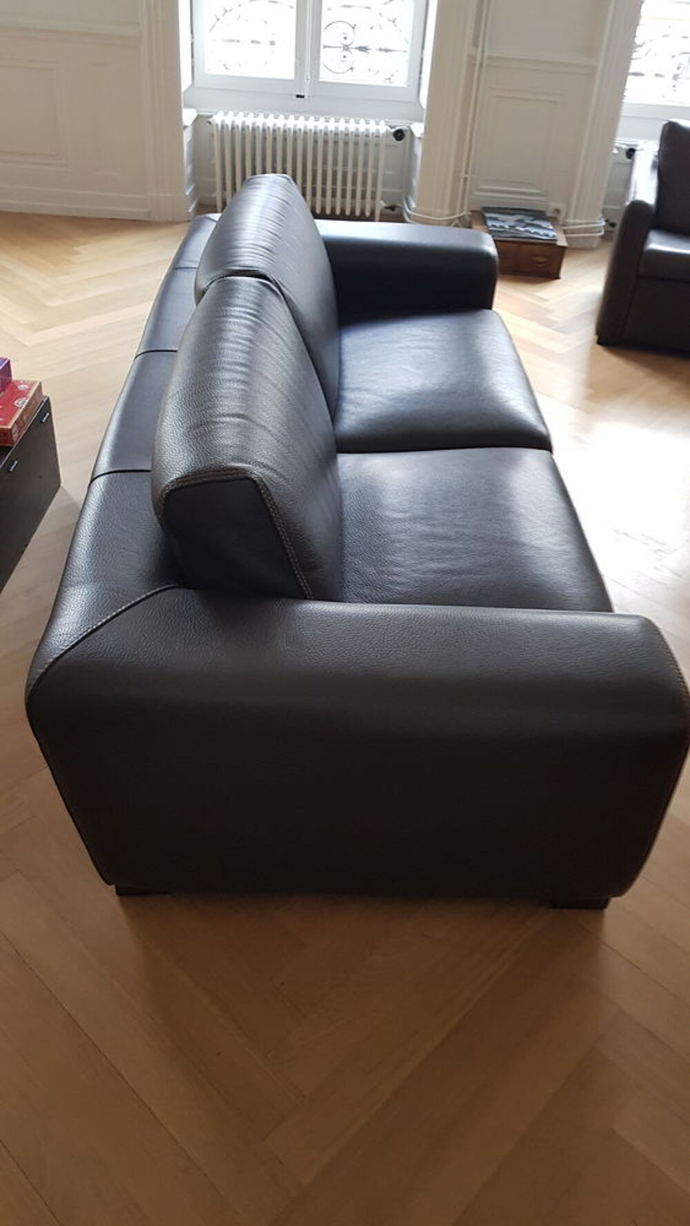 canap&eacute; cuir 3 - 4 places Roche-Bobois Meubles