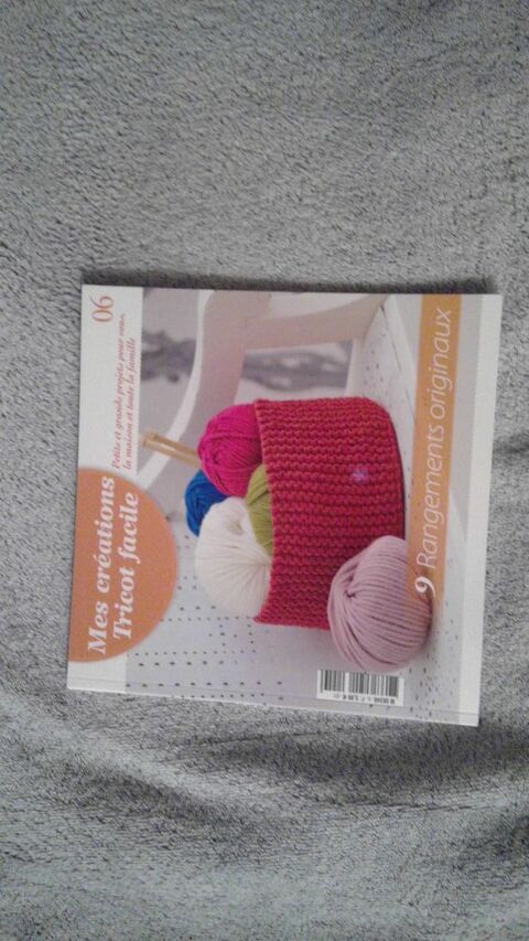 LIVRE MES CREATIONS TRICOT FACILE
N° 06
3 Triel-sur-Seine (78)