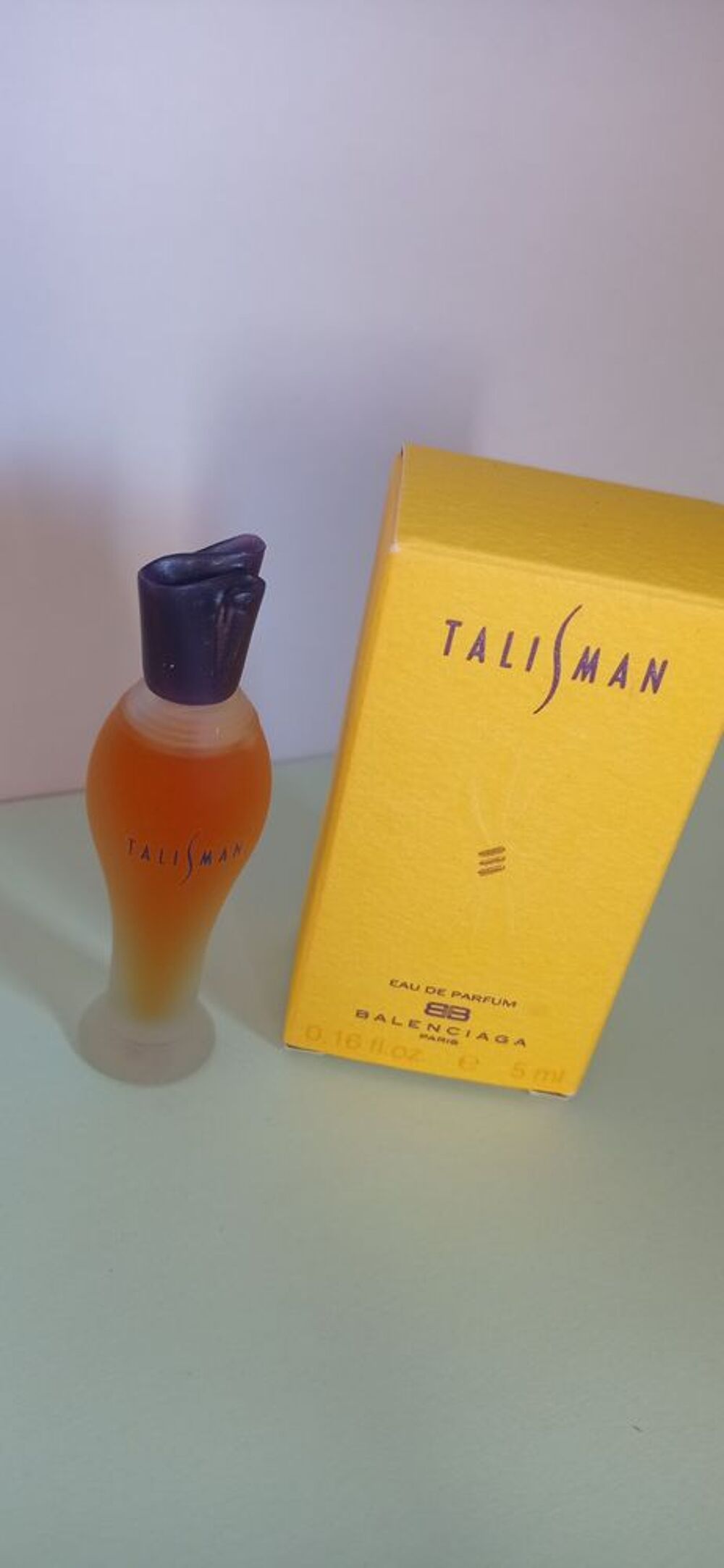 Miniature de parfum talisman de Balenciaga 